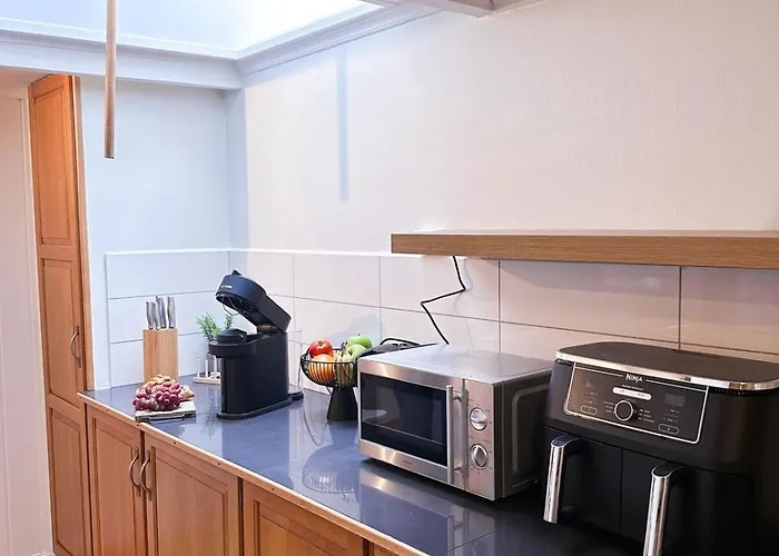 Centre Treehouse With Backyard - Two Bedroom 公寓 斯塔万格